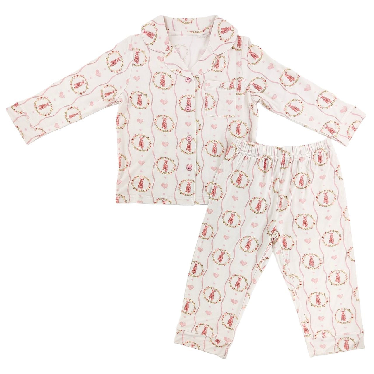 Sweet Ballet Bamboo Button Up Set – Little One Shop Co.