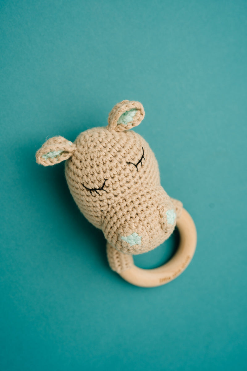 Hippo Rattle – Little One Shop Co.